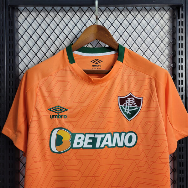 Fluminense orange goalkeeper