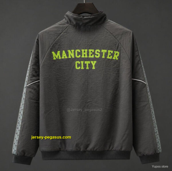 Manchester City x KING Dark Grey Windbreaker Jacket