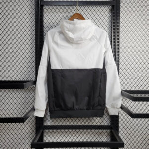 2024 Belgium White and Black Windbreaker Jacket Football Replicas