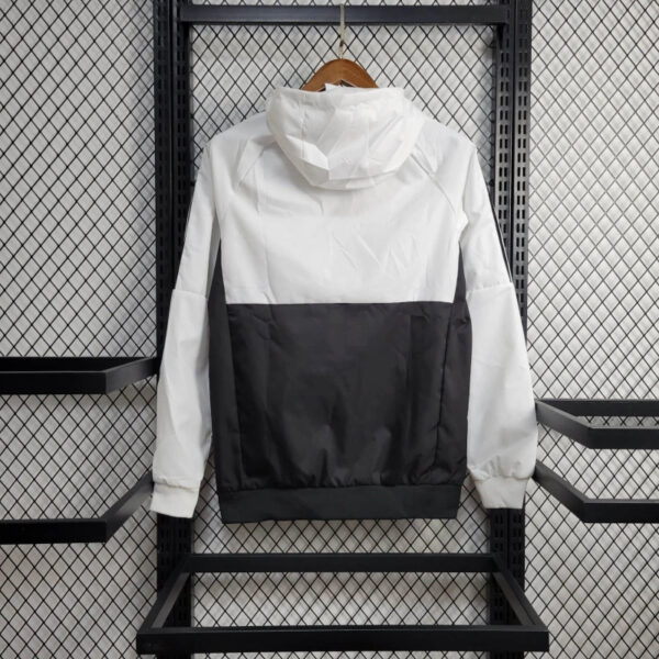 2024 Belgium White and Black Windbreaker Jacket Football Replicas
