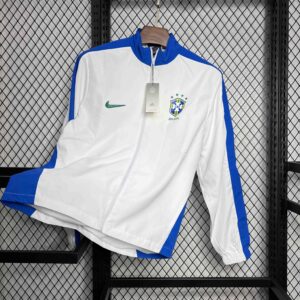 2024 Brazil White Windbreaker Jacket Sport