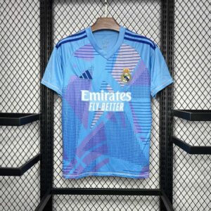 Real Madrid Blue Goalkeeper Kit Sport