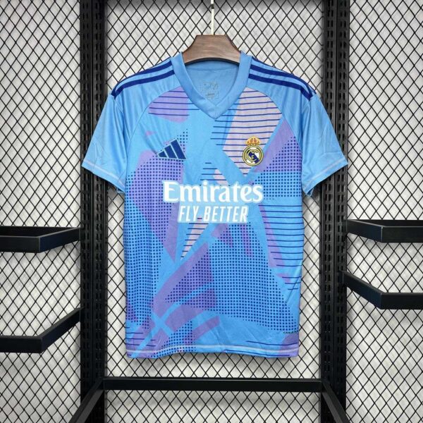 Real Madrid Blue Goalkeeper Kit Sport