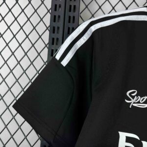Real Madrid Third Black Goalkeeper Shirt Football Uniforms