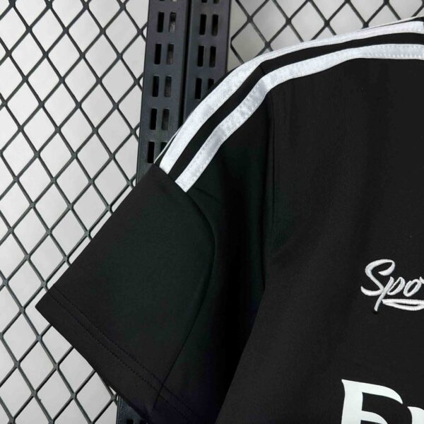 Real Madrid Third Black Goalkeeper Shirt Football Uniforms