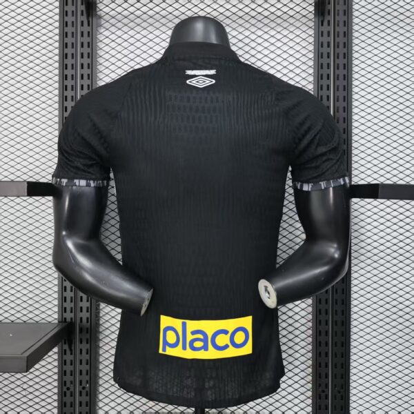 Santos Black Goalkeeper Kit Player Version Apparels