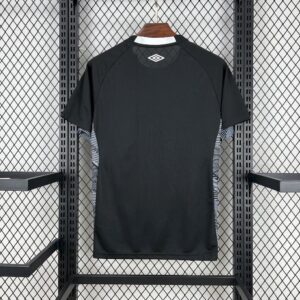 Santos Black Goalkeeper Kit Soccer T-Shirt