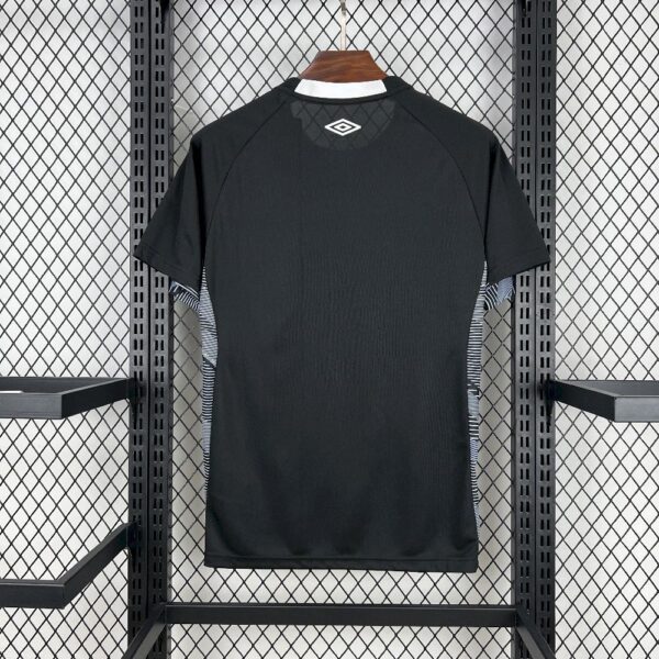Santos Black Goalkeeper Kit Soccer T-Shirt