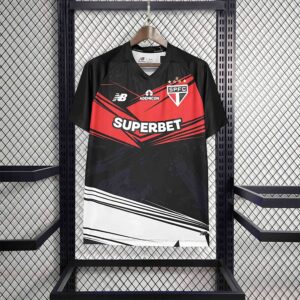 Sao Paulo Goalkeeper Black Kit Soccer Uniforms