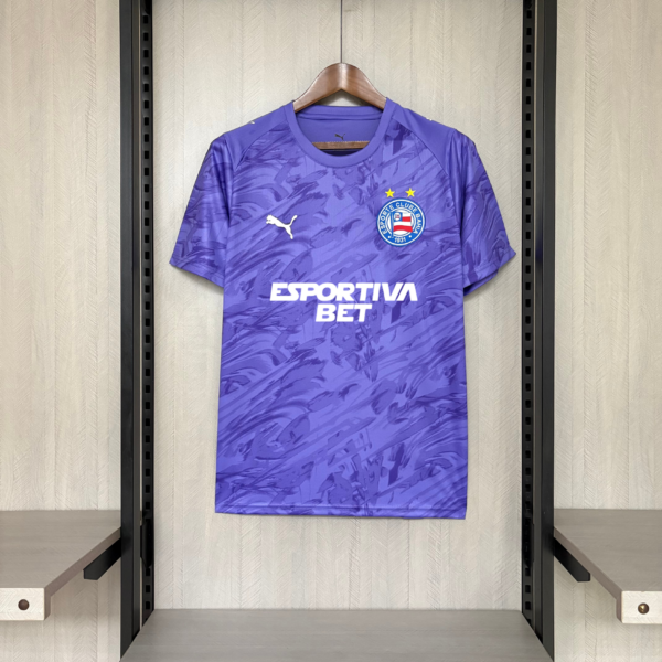2026-27 Bahia Goalkeeper Purple All Sponsors Jersey