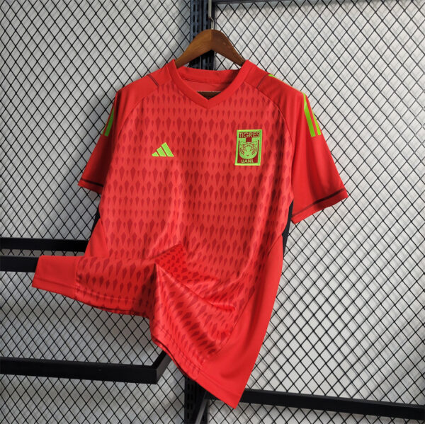 Tigres UANL Red Goalkeeper Red Kit Soccer Jerseys