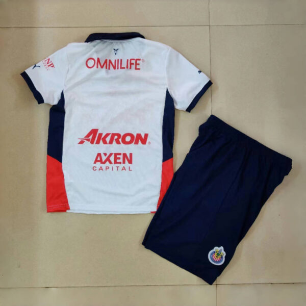 Chivas Guadalajara Away Kid Kits Youth Apparels