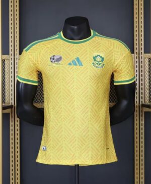 2026 South Africa Home Wolrd Cup 2026 Kit Player Version Football T-Shirt AAAAJe
