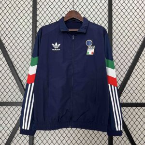 2024 Italy Navy Training Windbreaker Jacket Sport