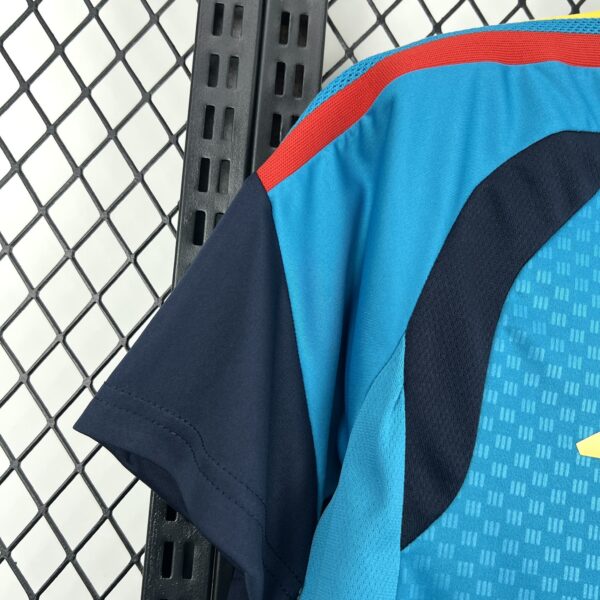 2026 Spain Pre-Match Blue Shirt World Cup 2026 Football Apparel