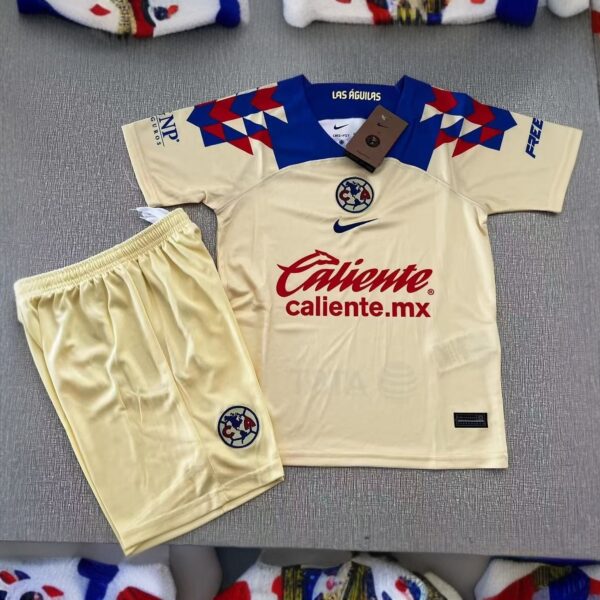 Club América Home Kids Kits Children Suits Soccer Jerseys