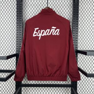 2026 Spain Red Pre-Match Windbreaker Jacket