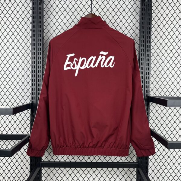 2026 Spain Red Pre-Match Windbreaker Jacket