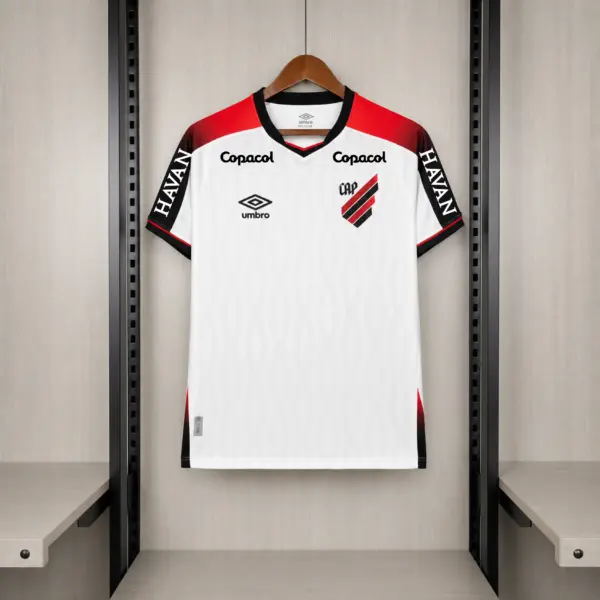 2026-27 Athletico Paranaense White All Sponsors Jersey