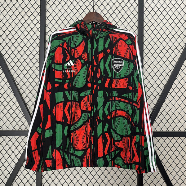 Arsenal Red&Green Windbreaker Jacket Football