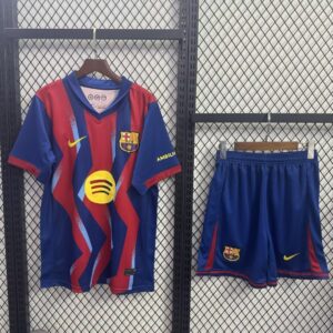 Barcelona Fourth Kits(Shirt+Shorts) Soccer T-Shirt Sets