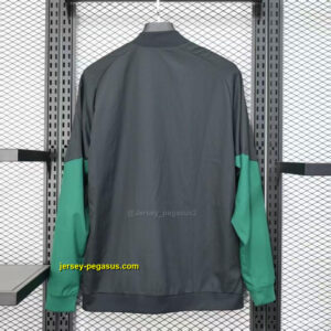 Player Version 2025 Mexico BlackGreen Windbreaker (with Inner Lining)