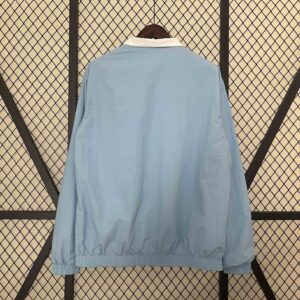 Lazio Blue and White Reversible Windbreaker Double-Sides Jacket Football Replica