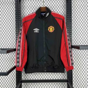 Manchester United Black&Redl Windbreaker Jacket