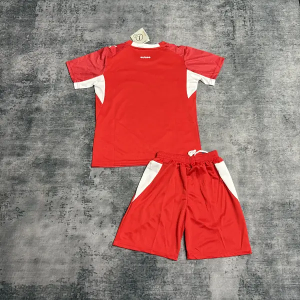 Kids 2026 Switzerland home Jersey,