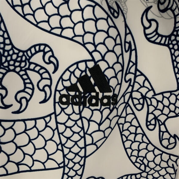 Real Madrid Reversible Dragon Windbreaker White