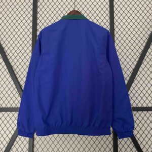 Roma Reversible Windbreaker Green&Blue Double-Sides Jacket Soccer Jerseys For Sa