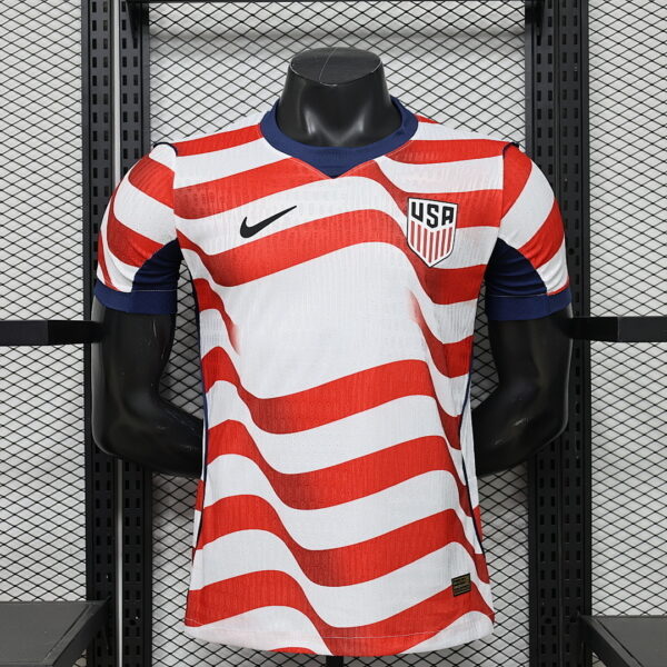 2026 USA Home Kit World Cup 2026 Player Version Soccer Shirt