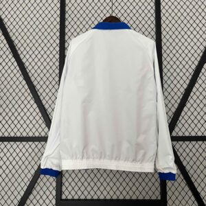 San Luis Reversible Windbreaker White&Blue Double-Sides Jacket Soccer Jerseys Fo