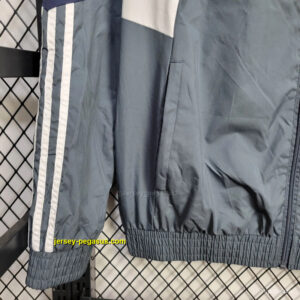 Real Madrid Jacket Grey Windbreaker