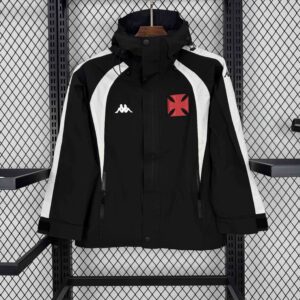 Vasco Da Gama Black Windbreaker Jacket