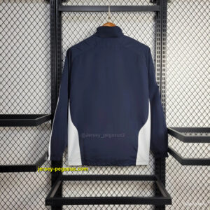 Real Madrid Jacket NavyWhite Windbreaker