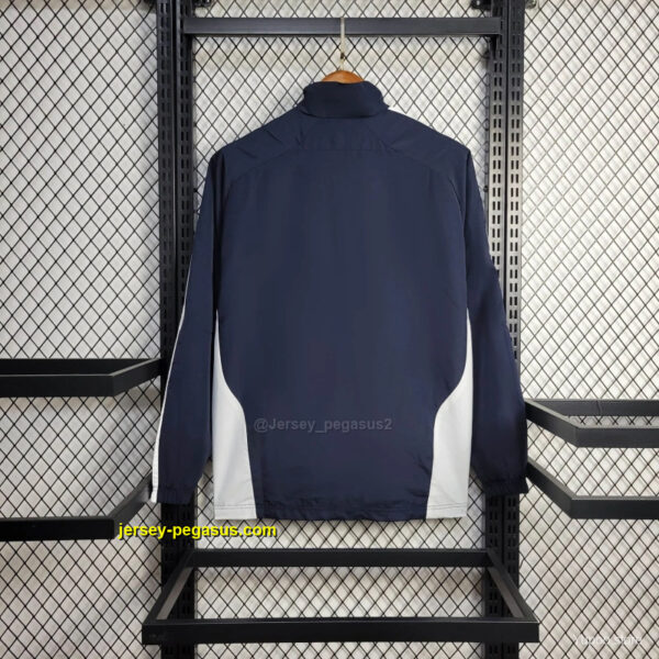Real Madrid Jacket NavyWhite Windbreaker