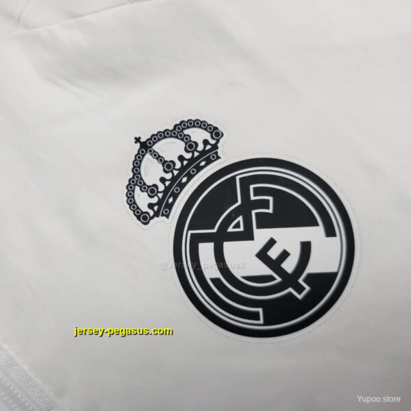 Real Madrid Jacket White Windbreaker