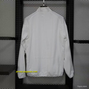 Real Madrid WHITE Windbreaker (with Inner Lining)