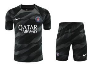 PSG Goalkeeper Black Soccer Jerseys