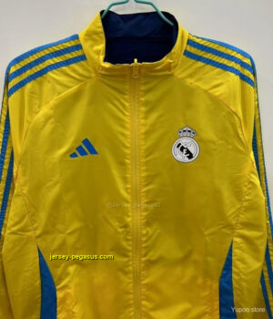 Real Madrid YellowNavy Reversible Windbreaker