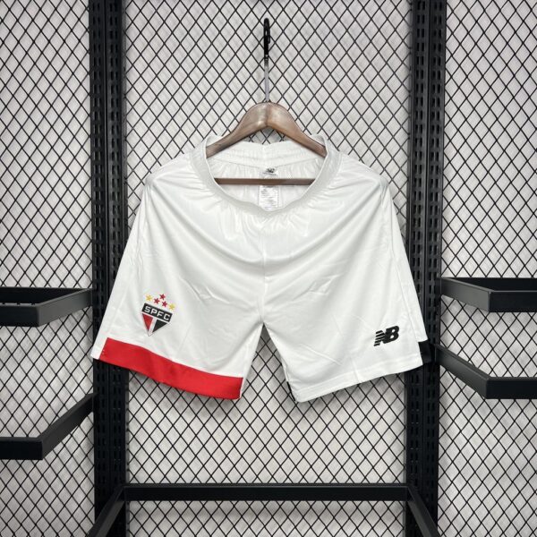 Sao Paulo Home Shorts Football Trousers Soccer