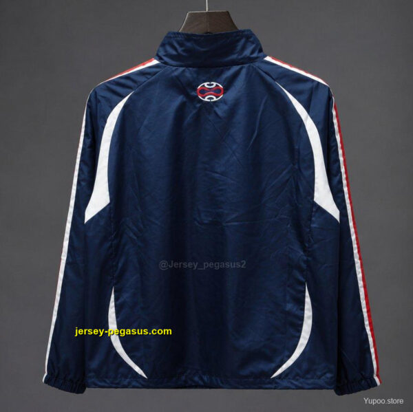 Retro 2006 France Navy Blue Windbreaker Jacket