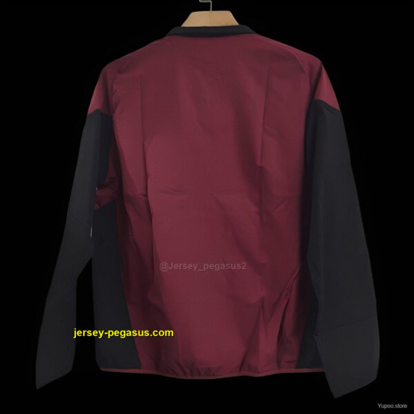 Roma WineBlack Full Zipper Windbreaker