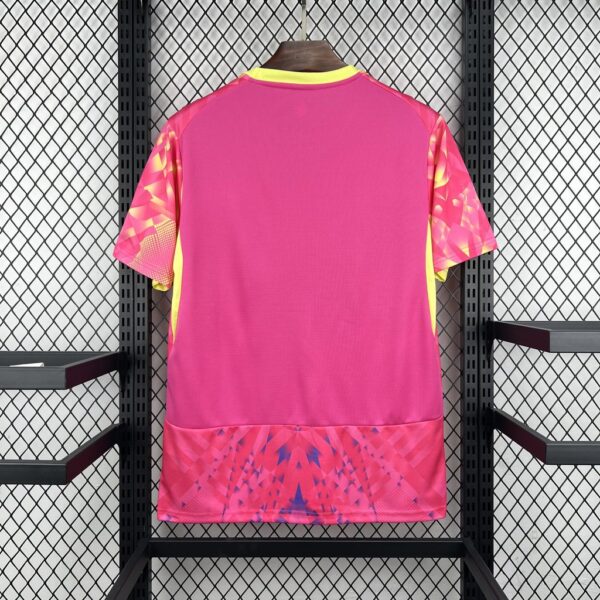 World Cup Jersey 2026 Portugal Goalkeeper Pink Kit Soccer T-Shirt