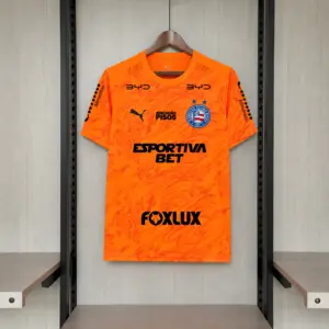 2026-27 Bahia Goalkeeper Orange All Sponsors Jersey