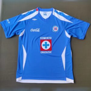 2008 Cruz Azul Home Retro Kit Vintage Shirt Soccer Jerseys