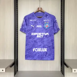 2026-27 Bahia Goalkeeper Purple All Sponsors Jersey