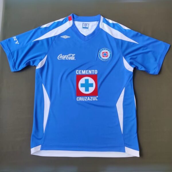 2008 Cruz Azul Home Retro Kit Vintage Shirt Soccer Jerseys