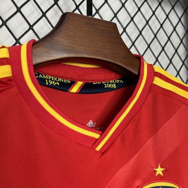 2012 Spain Home Retro Kid Kits Youth Apparels Sport